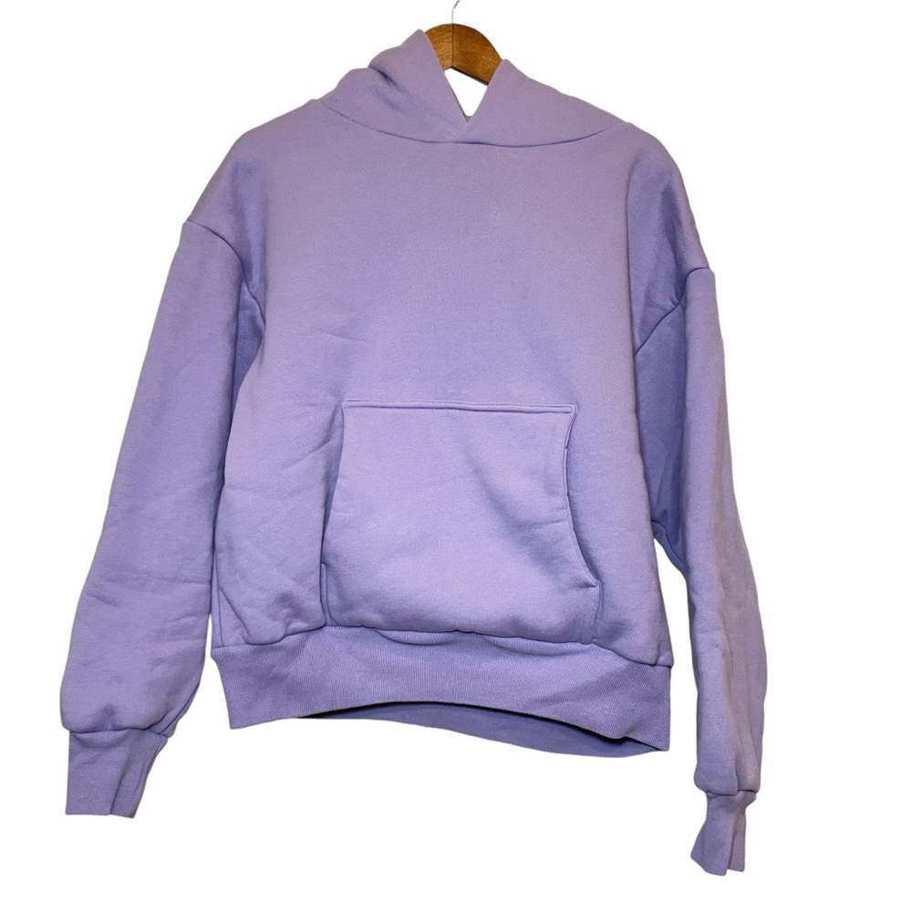 KANYE WEST 2020 VISION Hoodie Sz M‎ Sweatshirt Lavender Double Layer Yeezy